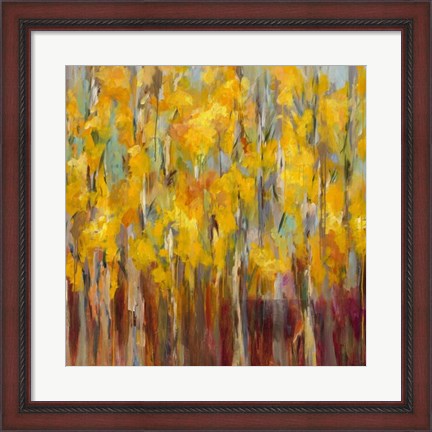 Framed Golden Angels in the Aspens Print