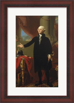 Framed George Washington (Lansdowne Portrait), 1796 Print