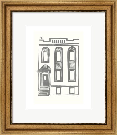 Framed Williamsburg Building 2 (199 Maujer Street) Print