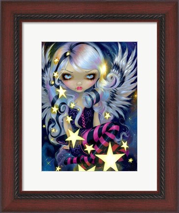 Framed Angel of Starlight Print