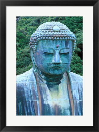 Framed Great Buddha Detail, Kotokuji Temple, Kamakura, Japan Print