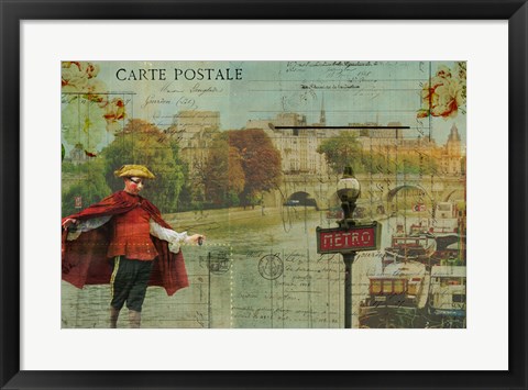 Framed Paris Revealed Print