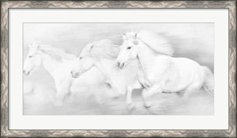 Framed All the White Horses Print