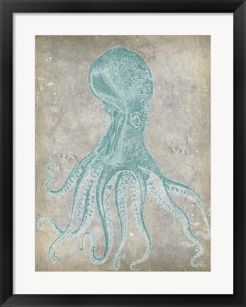 Framed Spa Octopus II Print