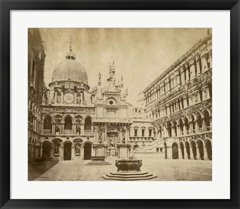 Framed Doge&#39;s Palace Print