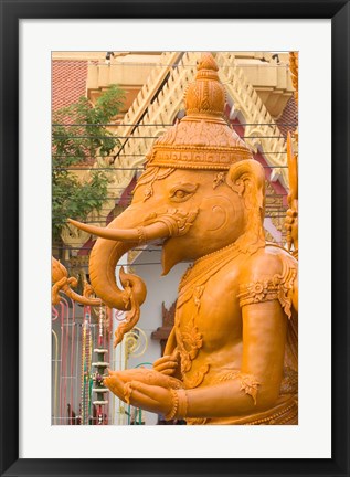 Framed Candle Festival and Sculpture, Buddhist Lent Rituals, Ubon Ratchathani, Thailand Print