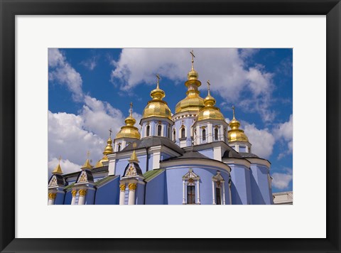 Framed St Michaels Cathedral, Kiev, Ukraine Print