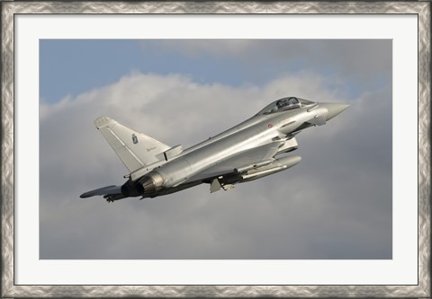 Framed Eurofighter 2000 Typhoon of the Italian Air Force Print