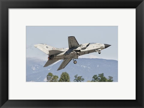 Framed Italian Air Force Panavia Tornado Print