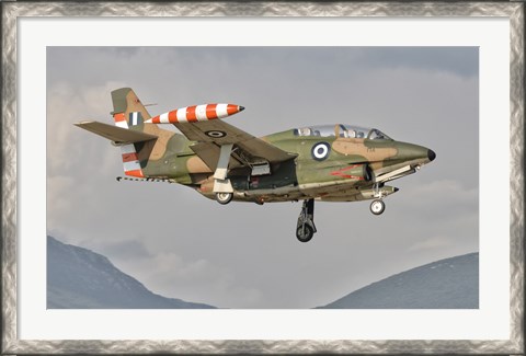 Framed T-2 Buckeye of the Hellenic Air Force at Kalamata Air Base, Greece Print