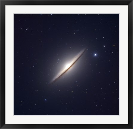 Framed Sombrero Galaxy Print