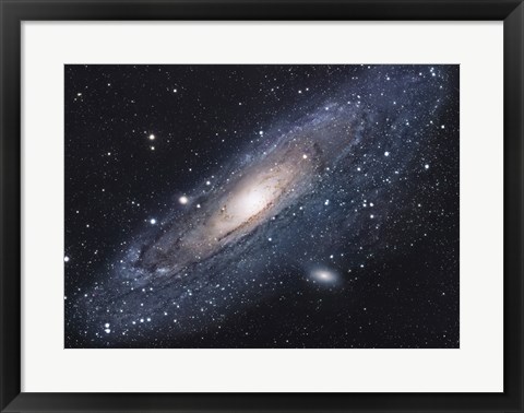 Framed Andromeda Galaxy (close up) Print