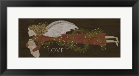 Framed Angel Love Print