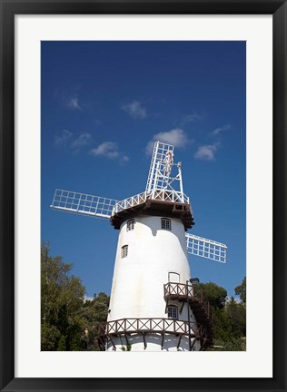 Framed Windmill at Penny Royal World, Launceston, Australia Print