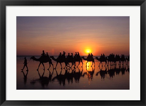 Framed Cable Beach, Broome, Kimberley, Australia Print