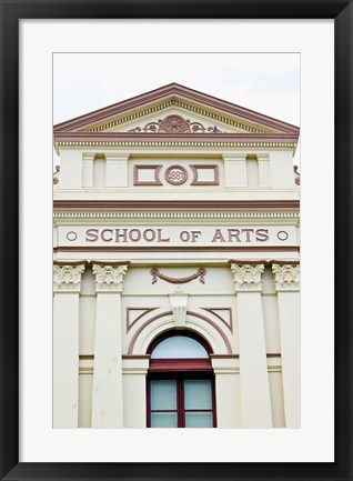 Framed Australia, Queensland, School of Arts, Education Print