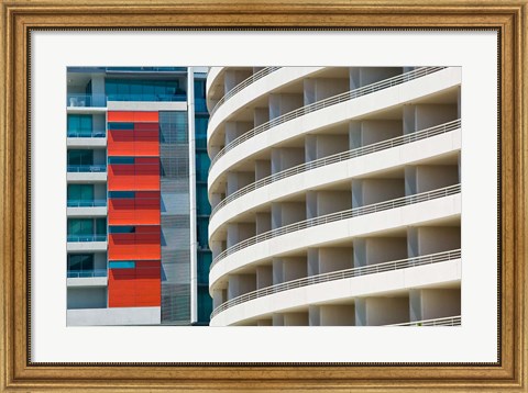 Framed Australia, Saville and Rydges Hotels, Modern building Print