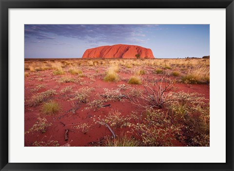 Framed Australia, Uluru-Kata Tjuta NP, Outback, Ayers Rock Print