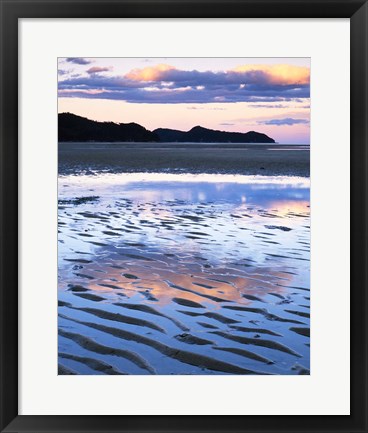 Framed Coast, Abel Tasman National Park, New Zealand Print