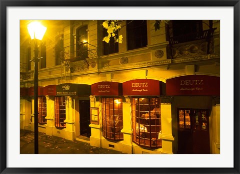 Framed Bell Pepper Blues Restaurant, Dunedin, New Zealand Print