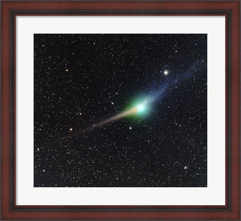 Framed Comet Lulin C Print