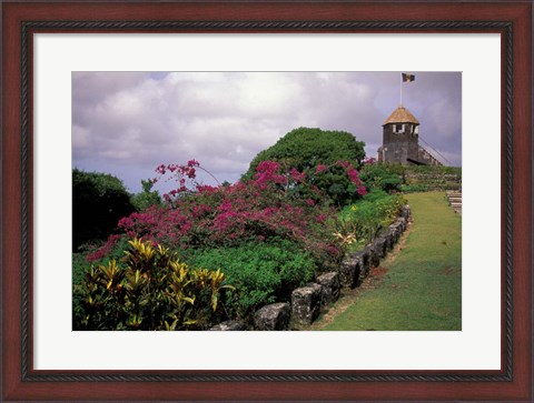 Framed Gun Hill, Barbados, Caribbean Print