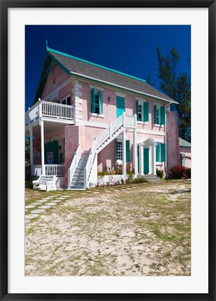 Framed Bahamas, Eleuthera Island, Haynes Library Print