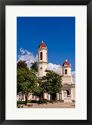 Framed Immaculate Conception Cathedral, Cienfuegos Cuba Print