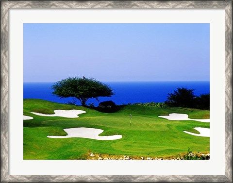 Framed White Witch Golf Course, Montego Bay, Jamaica Print