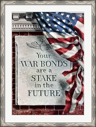 Framed Your War Bonds Print