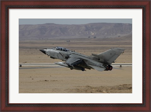 Framed Panavia Tornado of the Italian Air Force Print