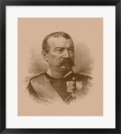 Framed General Philip Sheridan (Vintage Civil War) Print