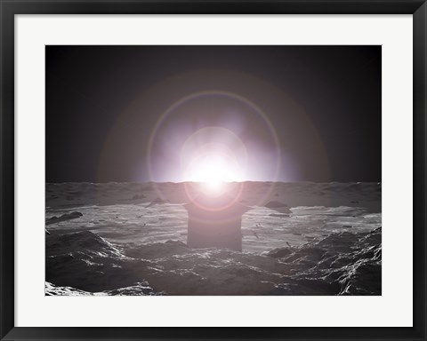 Framed Sunrise on Mercury Print