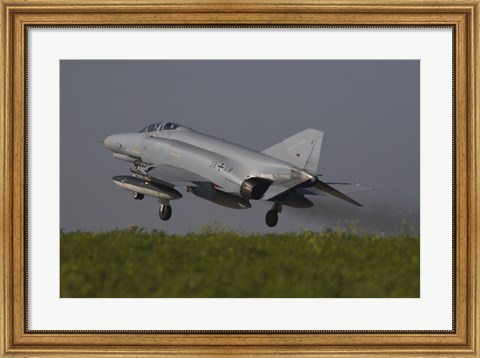 Framed German F-4F Phantom, Florennes Airfield, Belgium Print