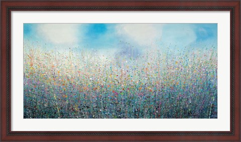 Framed Thought of Spring Print