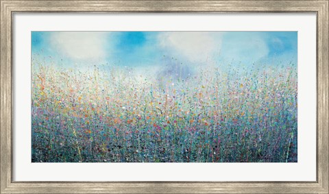Framed Thought of Spring Print