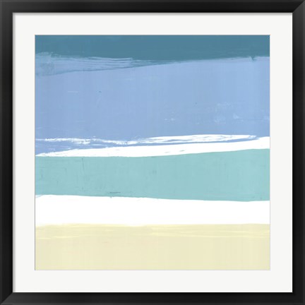 Framed Beach I Print