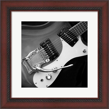 Framed Classic Guitar Detail V Print