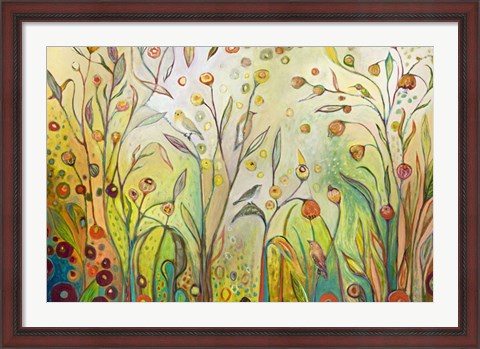Framed Welcome to My Garden Print