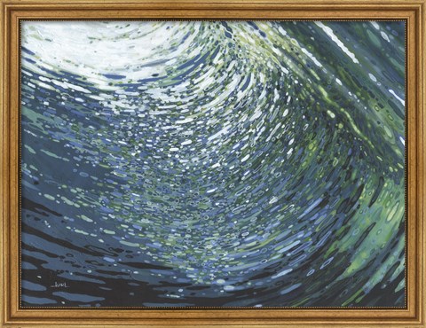 Framed Underwater Movement Print