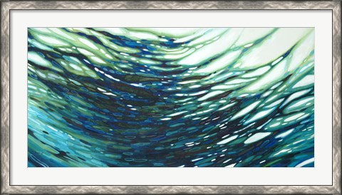 Framed Underwater Reflections Print