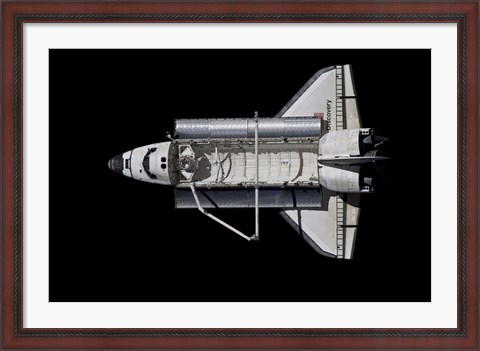 Framed Discovere Space Shuttle Print