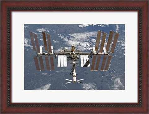 Framed International Space Station 1 Print