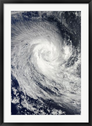 Framed Tropical Cyclone Imani Swirls over the Southern Indian Ocean Print