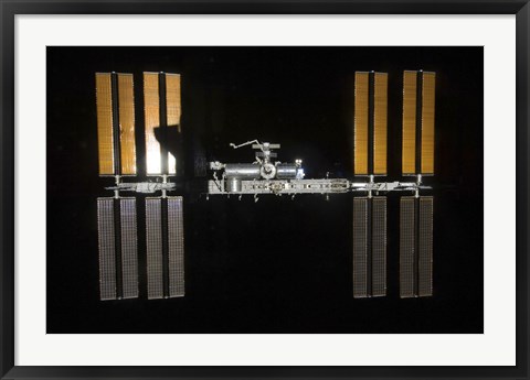 Framed International Space Station 2 Print