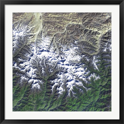 Framed Mount Everest Print