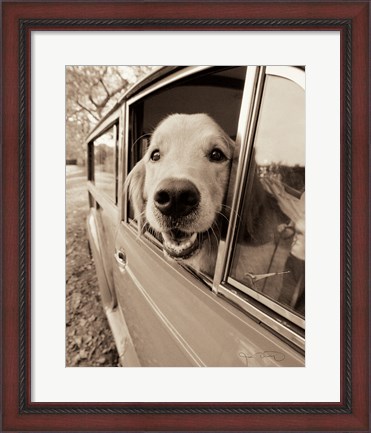 Framed Are we there Yet? Print