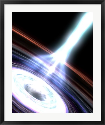 Framed Gamma Rays in Galactic Nuclei Up Close Print