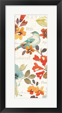 Framed Natures Palette Panel II Print