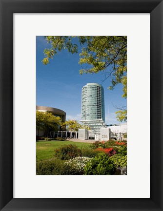 Framed Burnaby, suburb of Vancouver, British Columbia, Canada Print